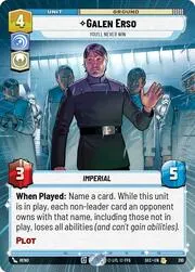 Galen Erso - Youll Never Win