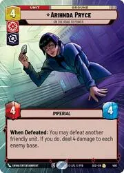 Arihnda Pryce - On the Road to Power