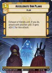 Accelerate Our Plans