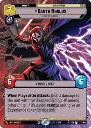 Darth Nihilus - Lord of Hunger
