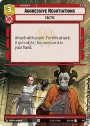 Aggressive Negotiations