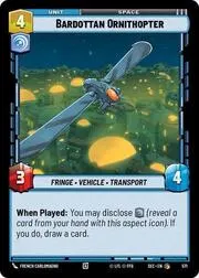 Bardottan Ornithopter