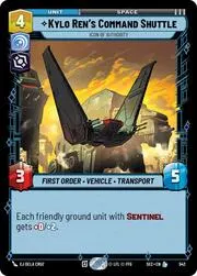 Kylo Rens Command Shuttle - Icon of Authority