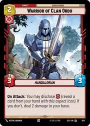 Warrior of Clan Ordo