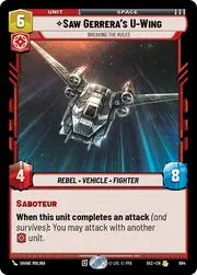 Saw Gerreras U-Wing - Breaking the Rules