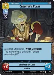 Creditor's Claim