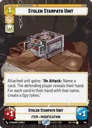 Stolen Starpath Unit