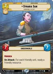 Synara San - Harboring a Secret