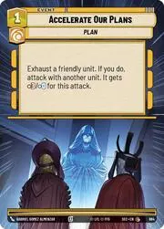 Accelerate Our Plans