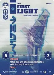 First Light - Threatening Elegance