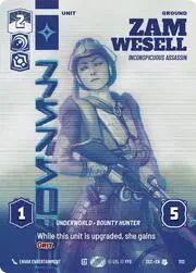 Zam Wesell - Inconspicuous Assassin