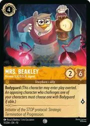 Mrs. Beakley - Former S.H.U.S.H. Agent