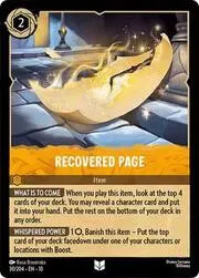 Recovered Page