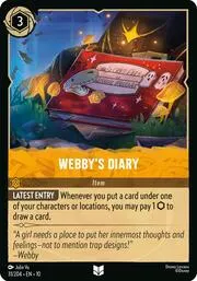 Webbys Diary