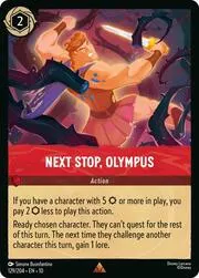 Next Stop, Olympus