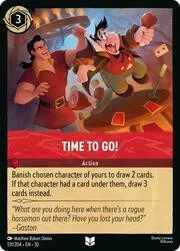 Time to Go!