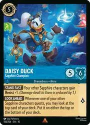 Daisy Duck - Sapphire Champion