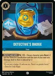 Detectives Badge