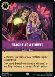 Fragile as a Flower