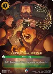Malicious, Mean, and Scary