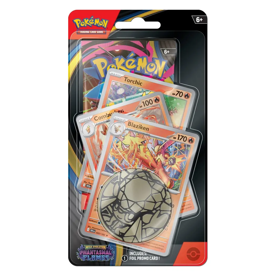 Phantasmal Flames: Blaziken Premium Checklane Blister