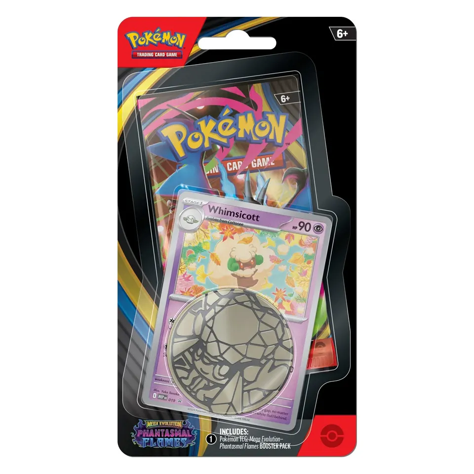 Phantasmal Flames: Whimsicott 1-Pack Blister