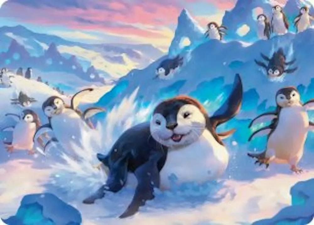 Art Series: Otter-Penguin