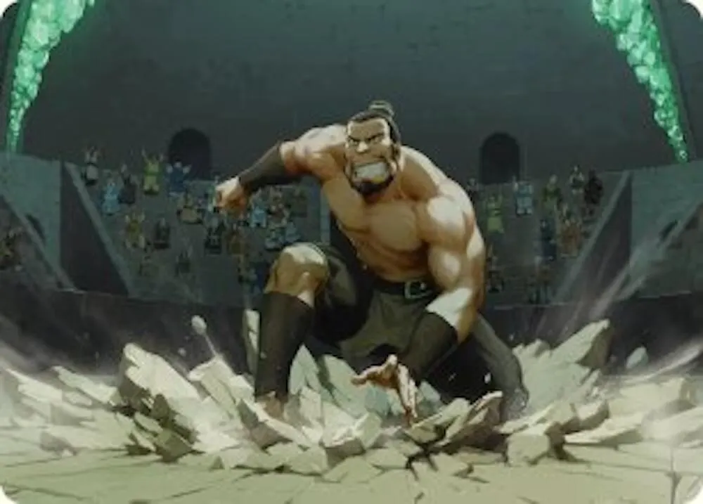 Art Series: The Boulder, Ready to Rumble