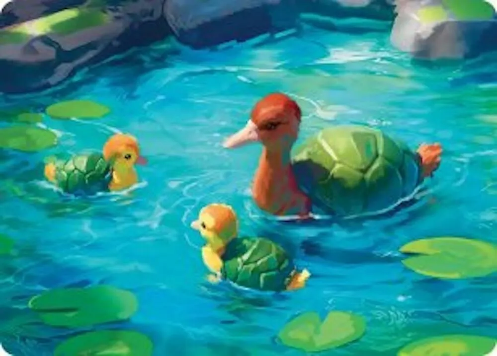Art Series: Turtle-Duck
