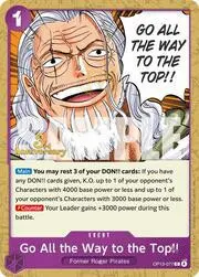 Go All the Way to the Top!!