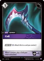 Cull