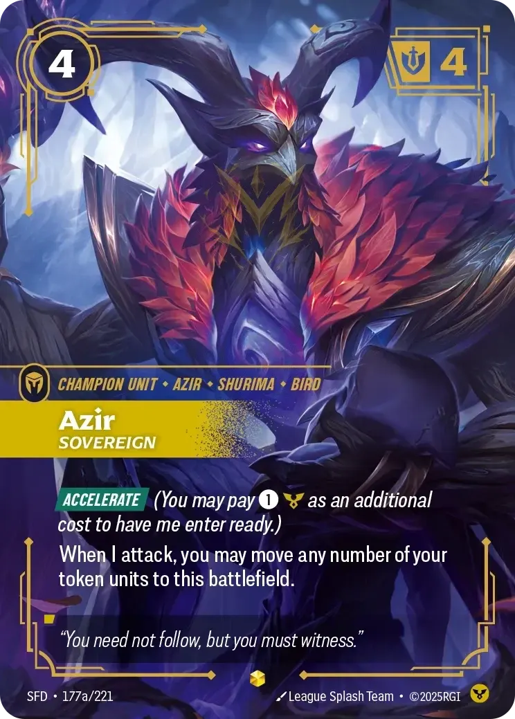 Azir - Sovereign