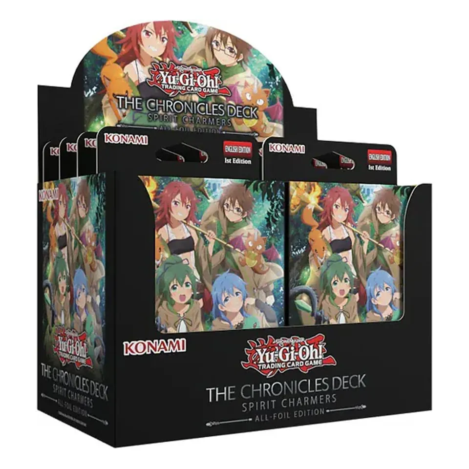 THE CHRONICLES DECK: Spirit Charmers (All-Foil Edition) Display (8 Structure Decks)