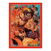 70 "Fire Fist Ace" Red Border Sleeves