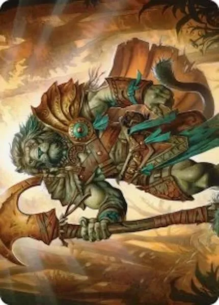 Art Series: Ajani, Outland Chaperone