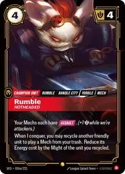 Rumble - Hotheaded