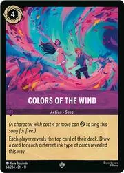 Colors of the Wind