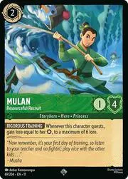 Mulan - Resourceful Recruit