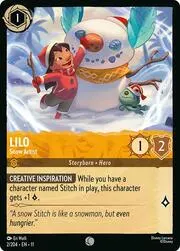 Lilo - Snow Artist