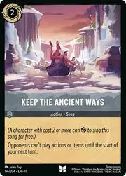 Keep the Ancient Ways