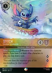 Stitch - Carefree Snowboarder