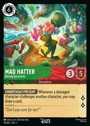 Mad Hatter - Unruly Eccentric