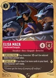 Elisa Maza - Transformed Gargoyle