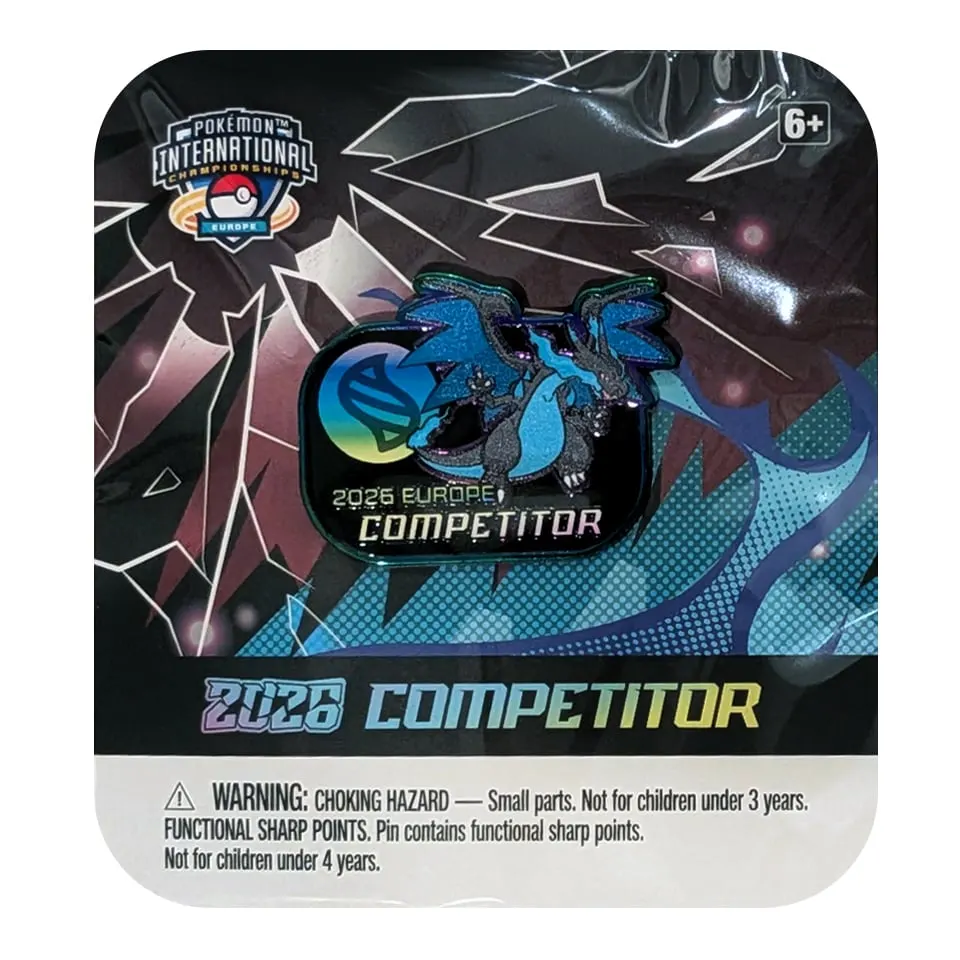 EUIC 2026 "Mega Charizard X" Competitor Pin