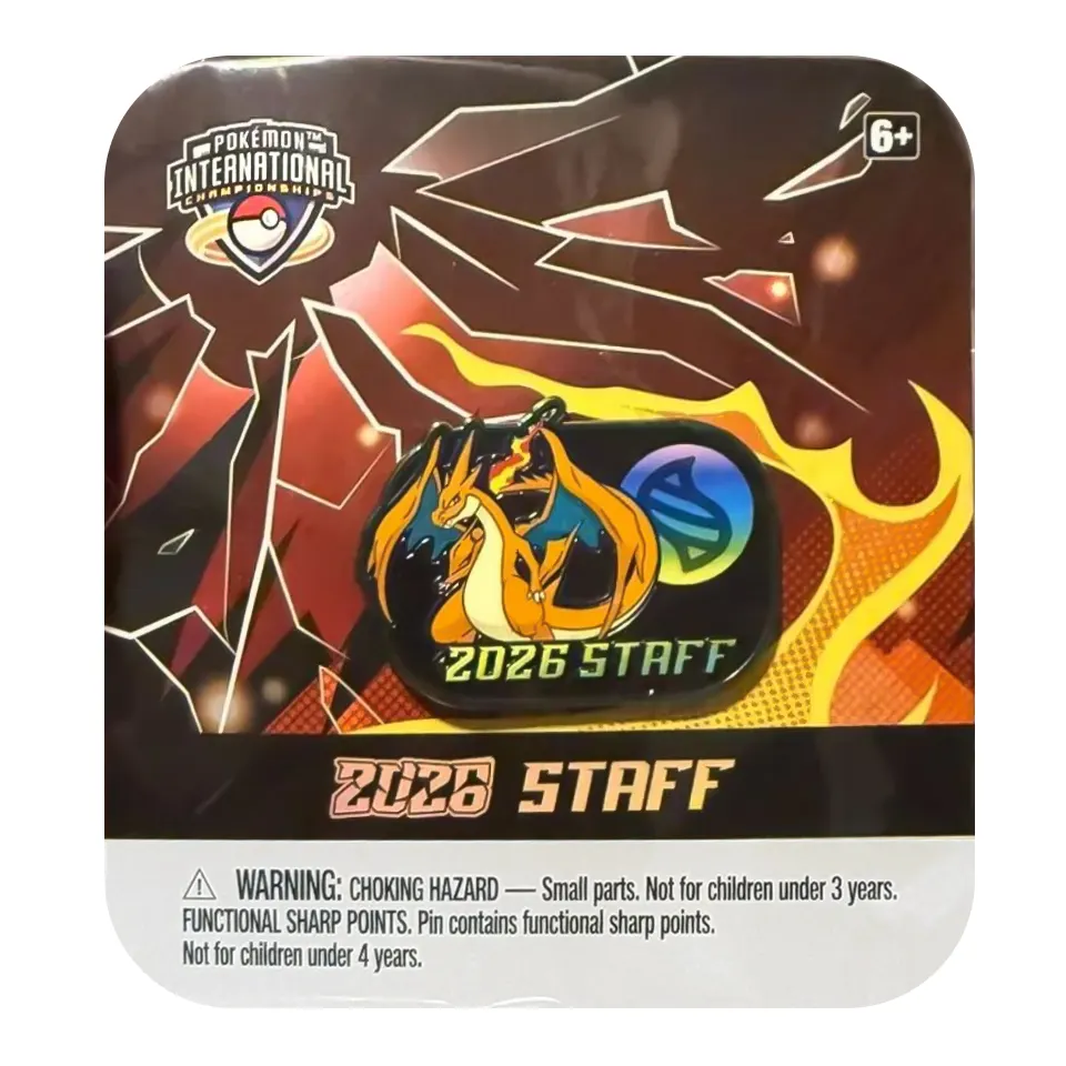 EUIC 2026 "Mega Charizard Y" Staff Pin