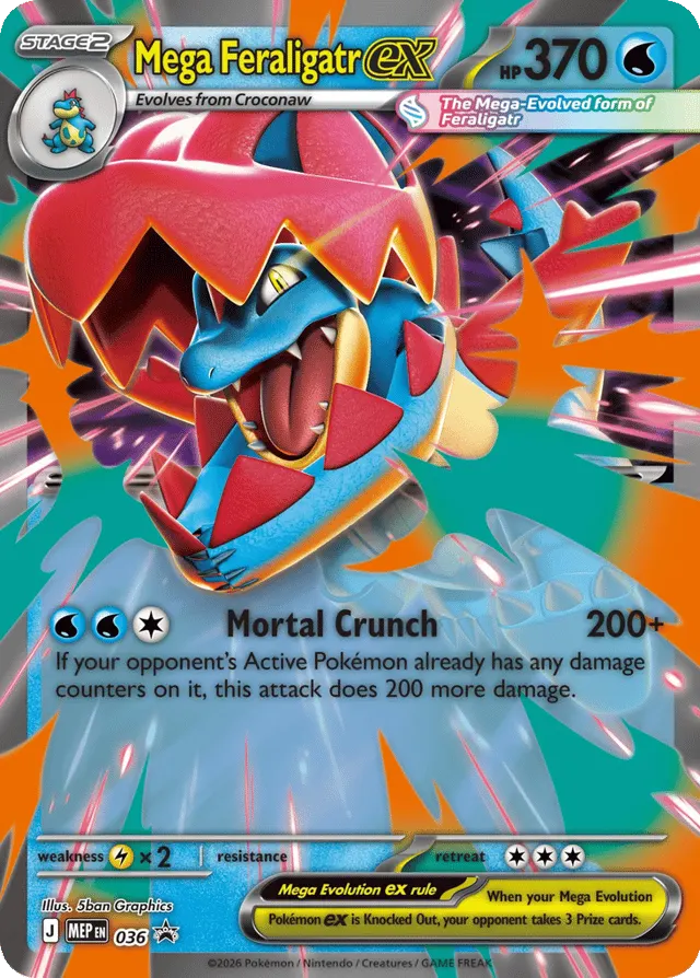Mega Feraligatr ex