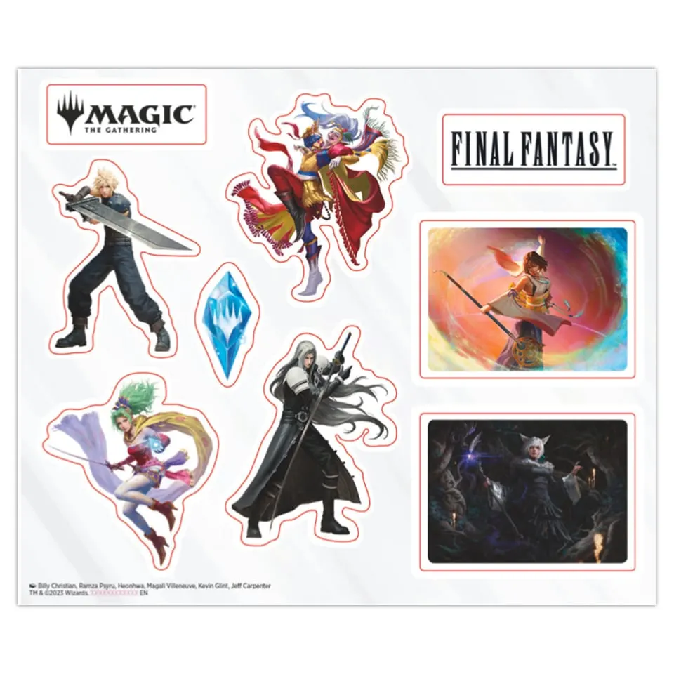 FINAL FANTASY Sticker Sheet