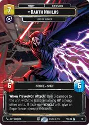 Darth Nihilus - Lord of Hunger