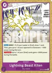Lightning Beast Kiten