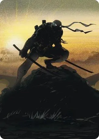 Art Series: Leonardo, Sewer Samurai